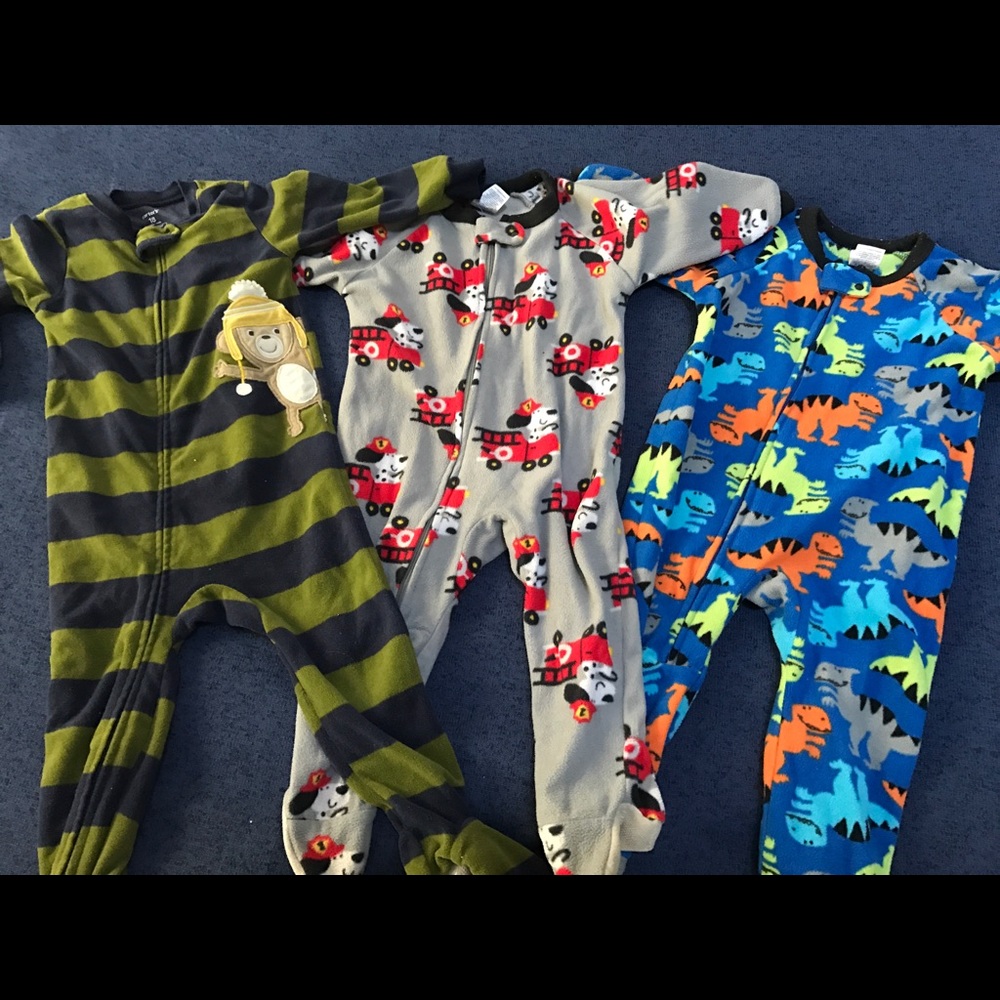 Fleece Footsie PJs